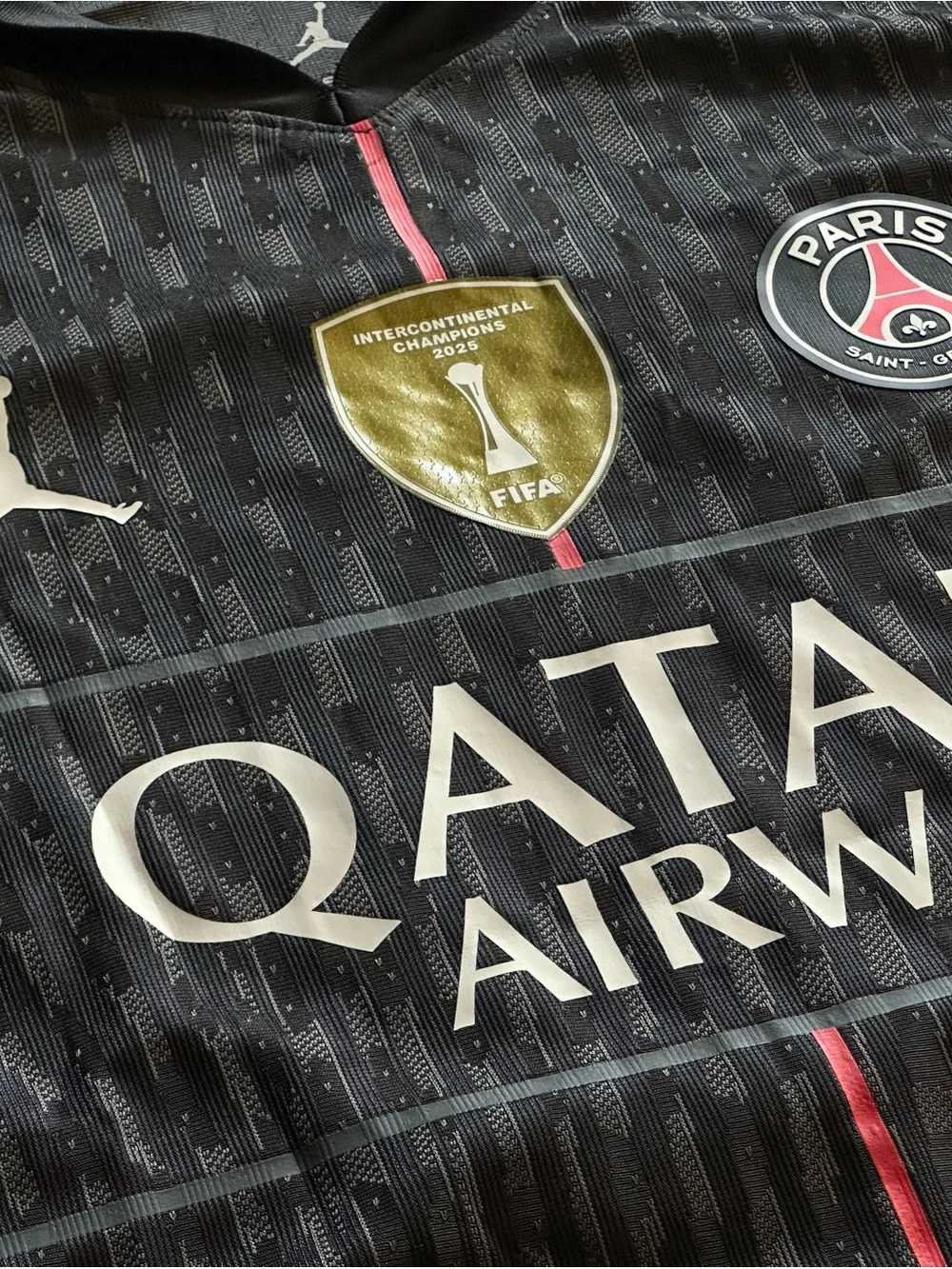 Ousmane Dembélé #10 Black PSG 25-26 Kit Slim Fit Mens XL